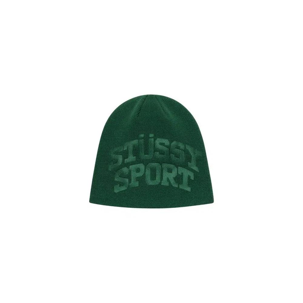 Шапки-бини Stussy Sport Deboss Skullcap 'Лесной' 1