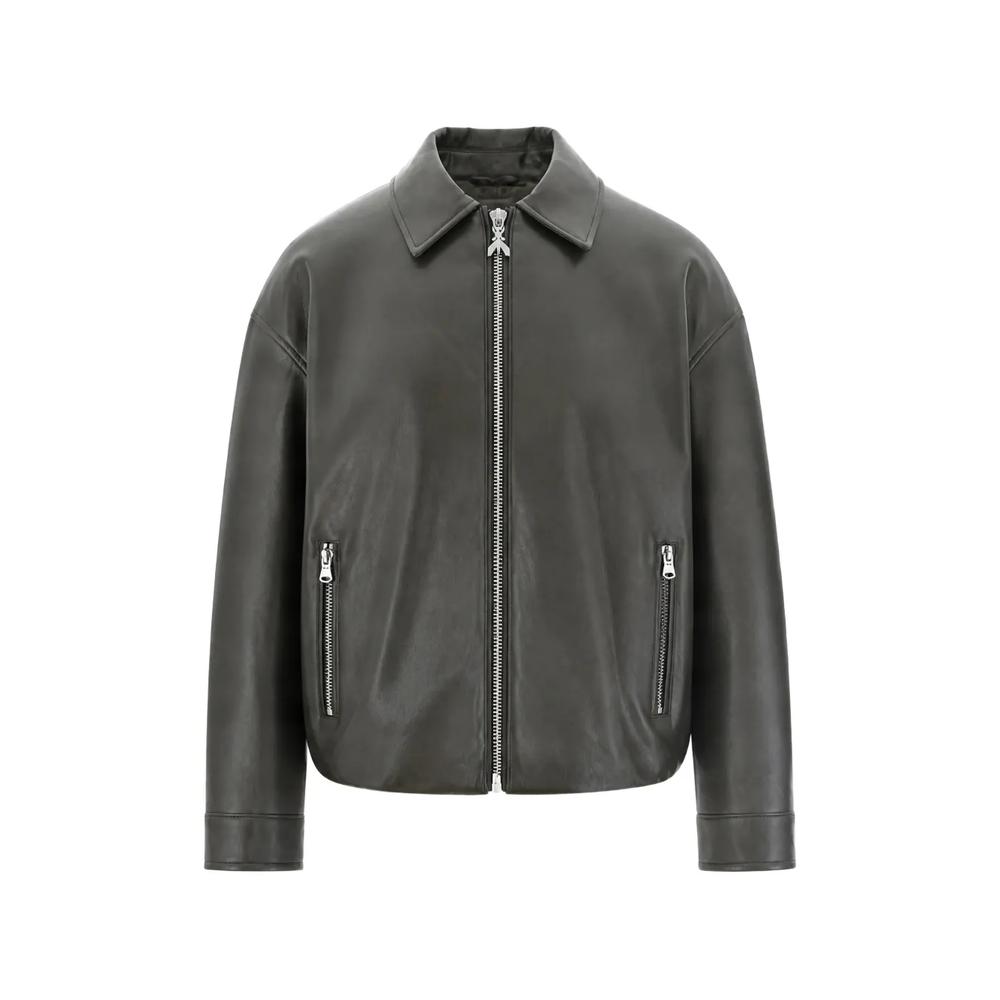 zip-up collared jacket 1