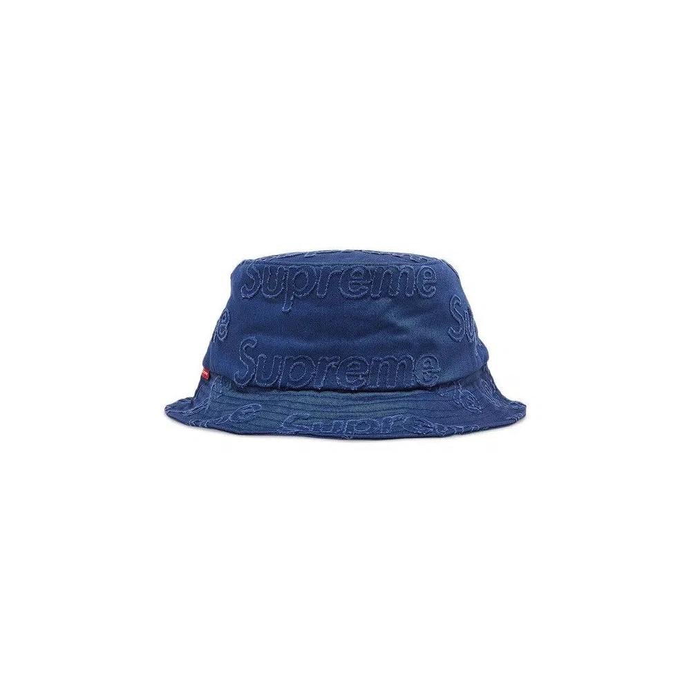 Кепка Supreme Lasered Twill Crusher 'Темно-синий' 1