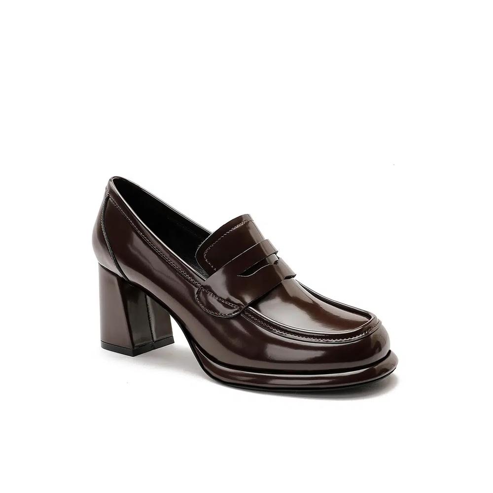 7CM Penny Лоферы из лакированной кожи TE103-3 2