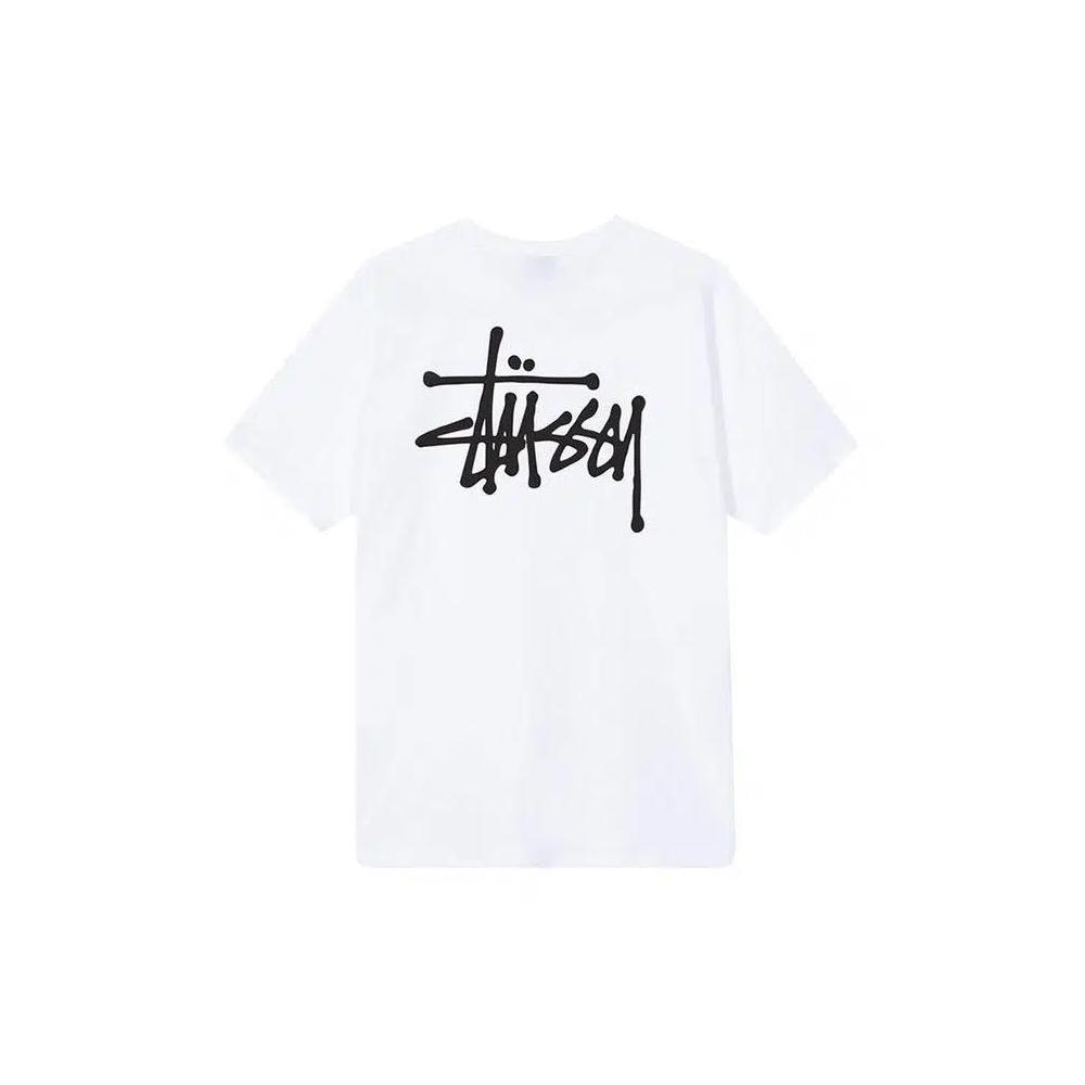 Футболки Stussy Basic Tee 'White' 2