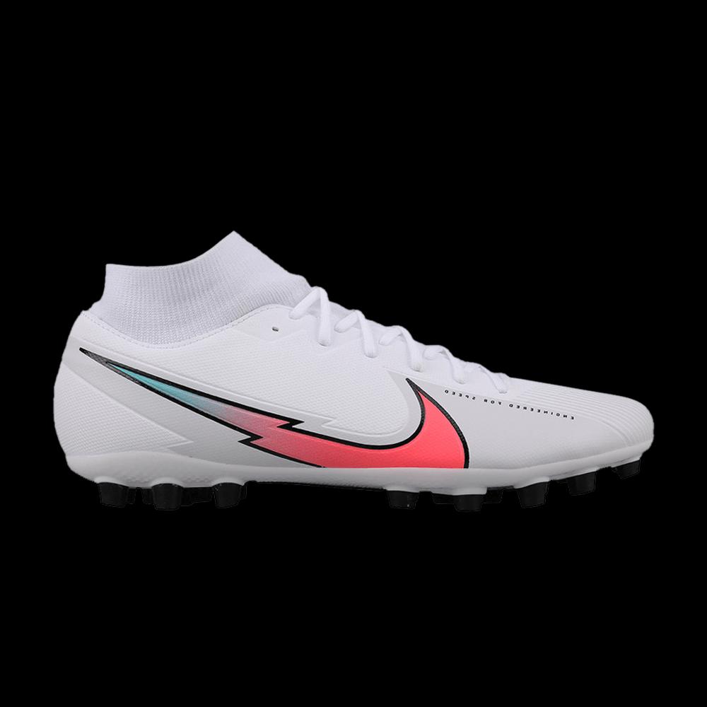 Бутсы Nike Mercurial Superfly 7 Academy AG 'White Flash Crimson' 1