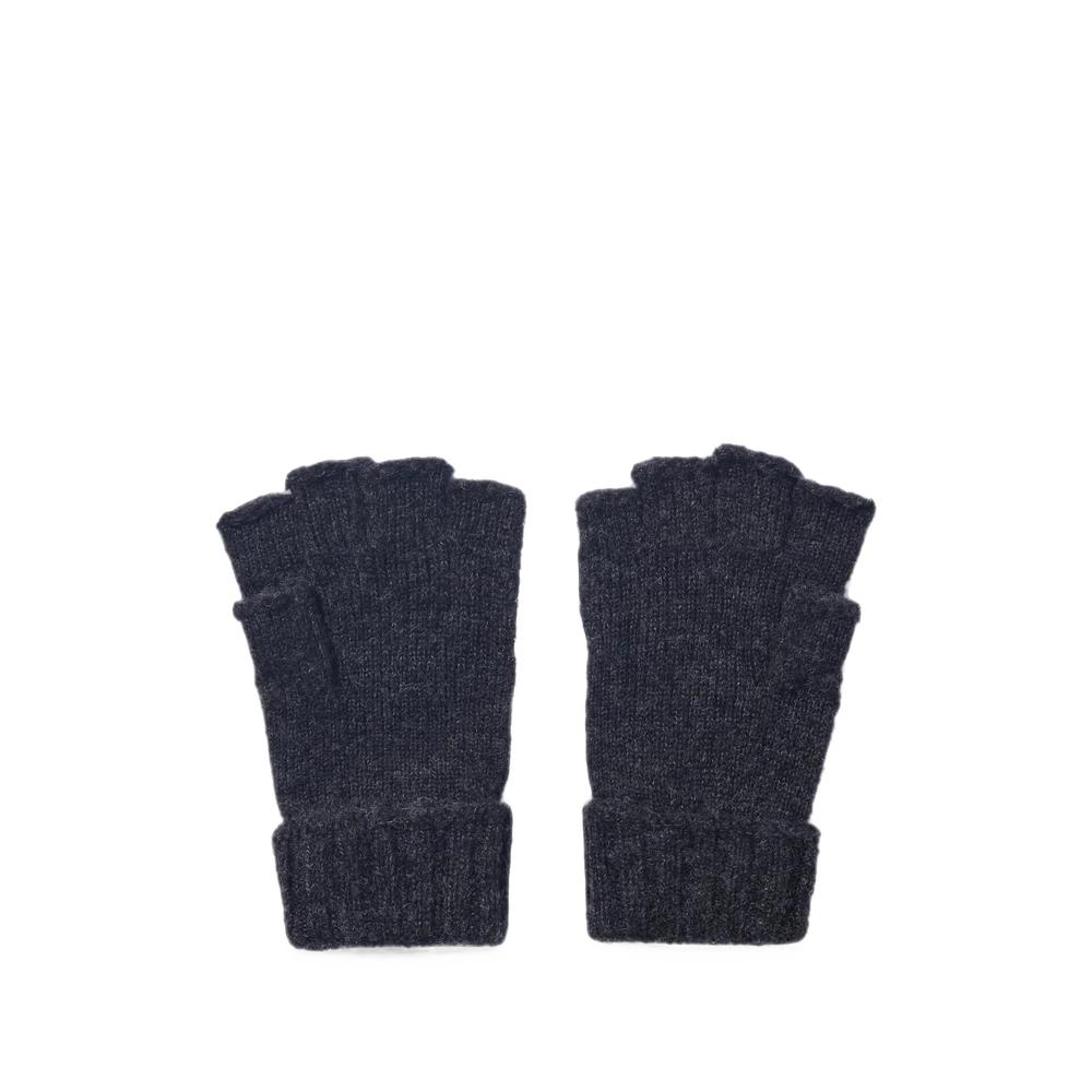 ribbed-knit fingerless gloves 2