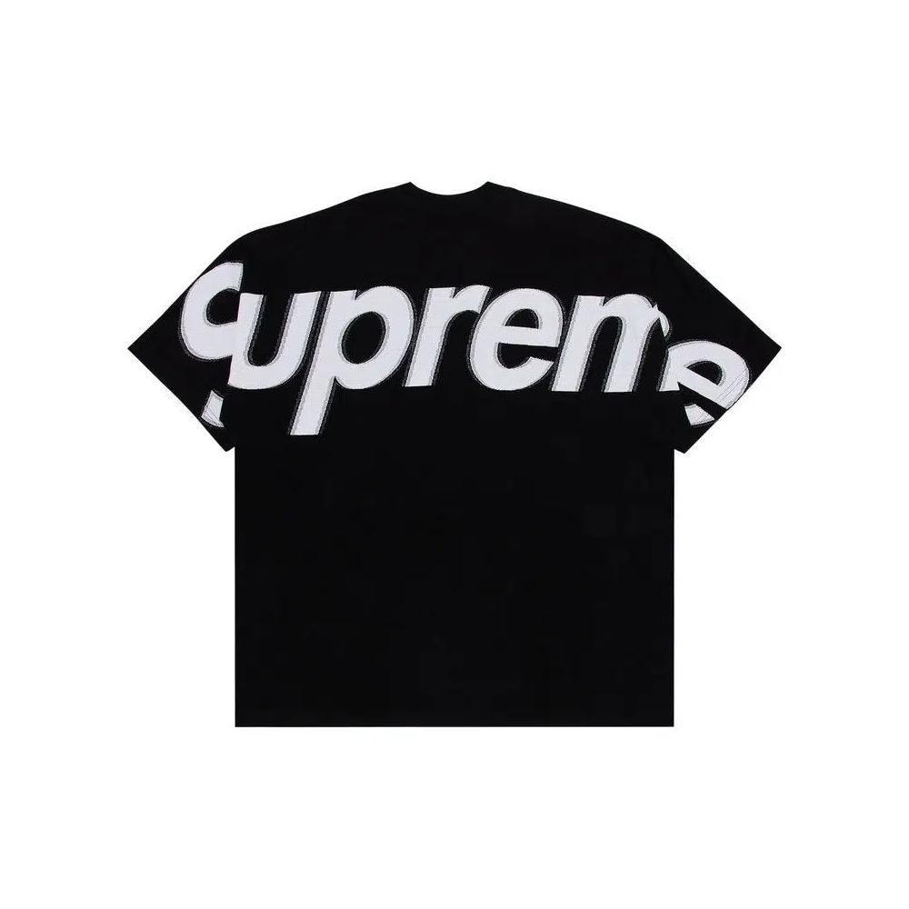 Топы Supreme Intarsia Short-Sleeve Top 'Black' 2