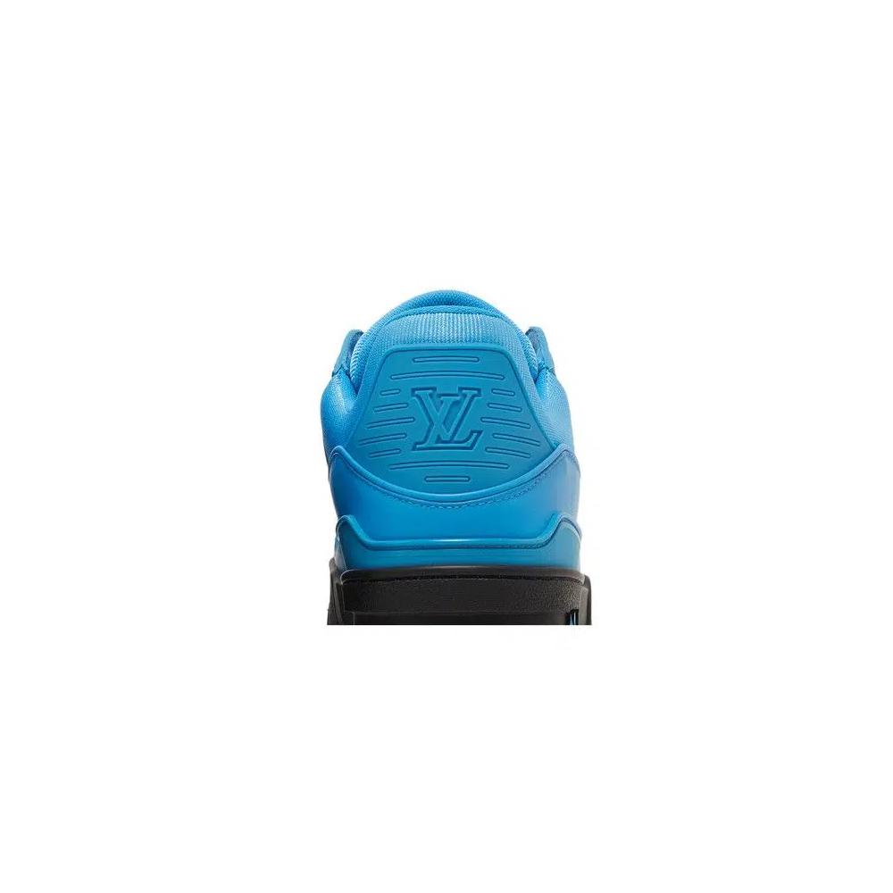 Кроссовки Louis Vuitton Trainer Low 'Black Blue' 7