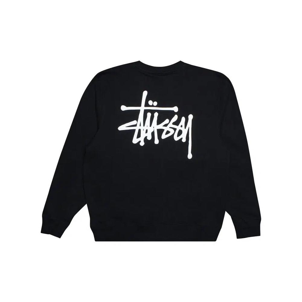Свитеры Stussy Basic Crew 'Черный' 2