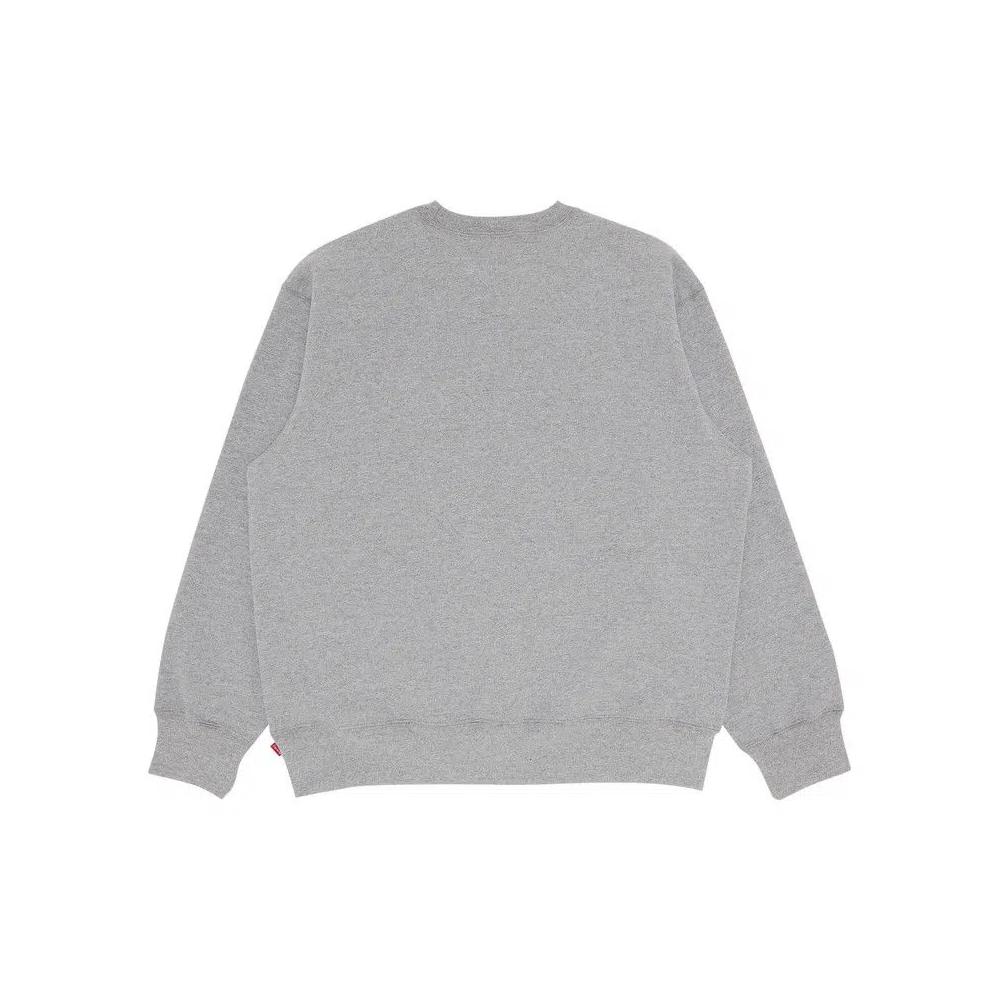 Свитера Supreme Box Logo Crewneck 'Heather Grey' 2