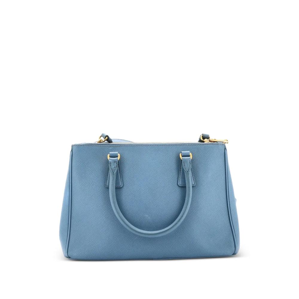 Маленькая сумка-тоут Galleria Double Zip Saffiano Leather 2