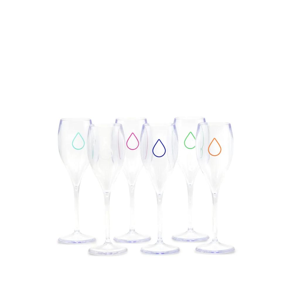 droplet-logo wine glasses 2