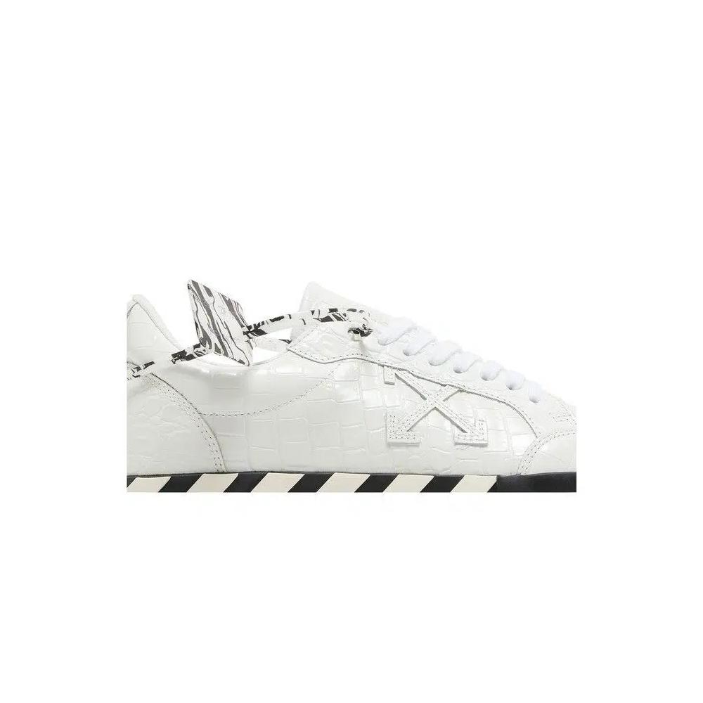 Кроссовки Off-White Vulc Sneaker 'Croco - White' 2
