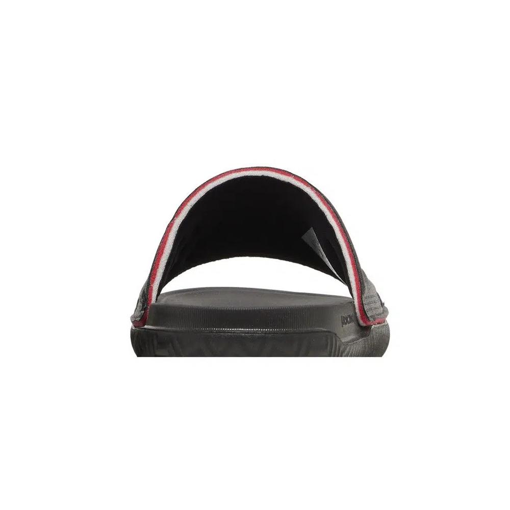 Слайды Air Jordan Play Slide GS 'Black University Red' 7