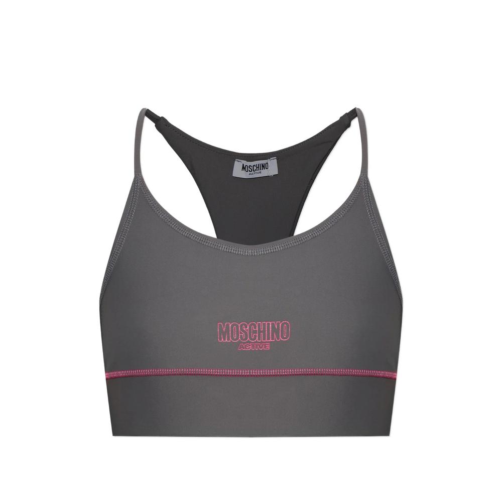 logo-print sports bra 1