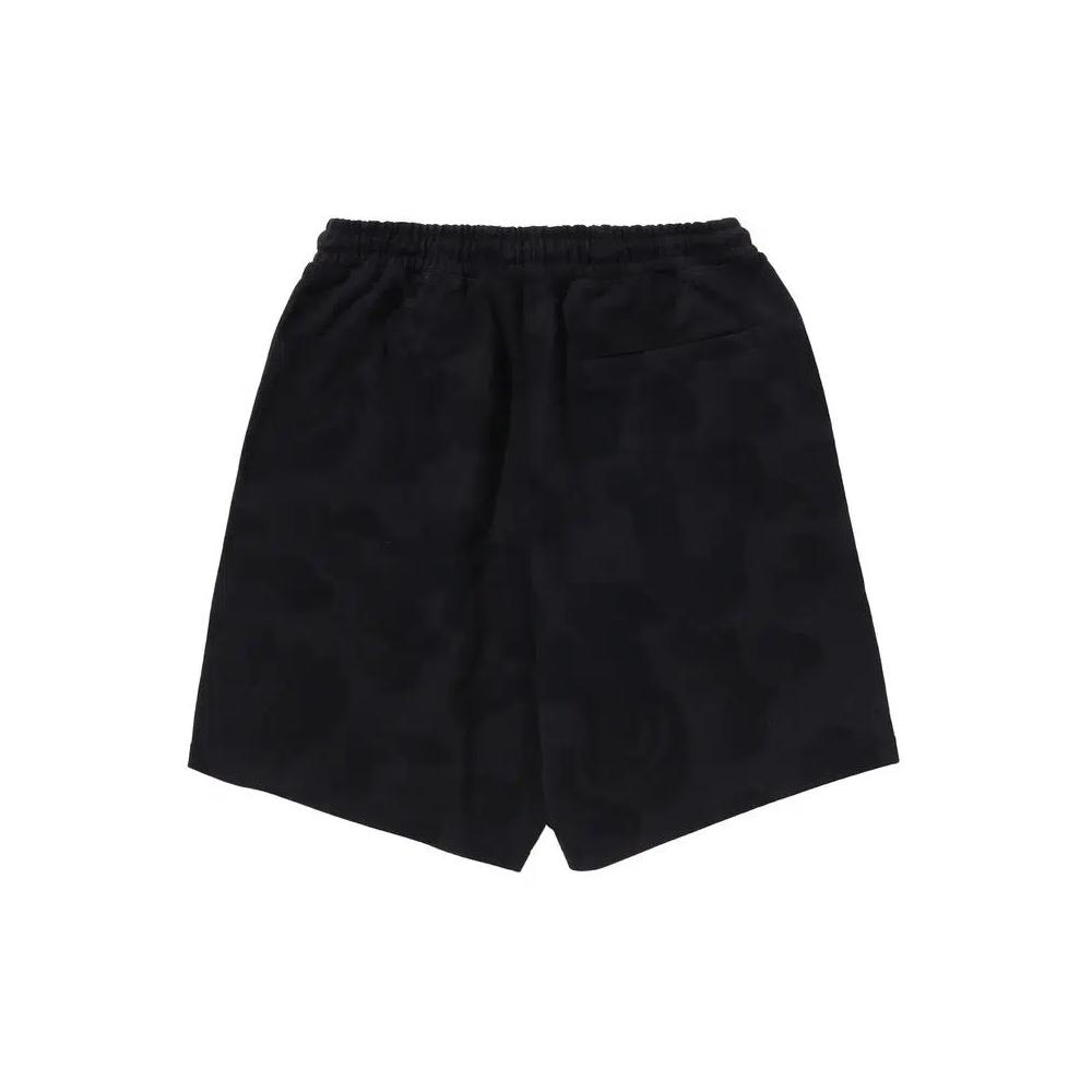 BAPE Ink Camo Ape Head Patch Sweat Shorts 'Черный' 2