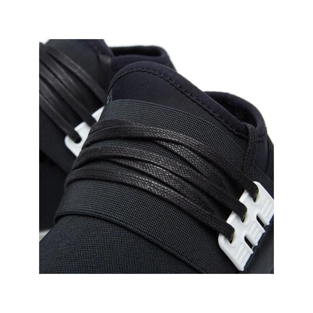 Кроссовки Adidas Y-3 Qasa High 'Black White' 5