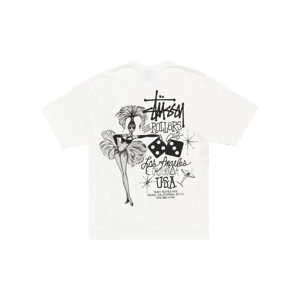 Футболка Stussy High Rollers Tee 'Natural' 2