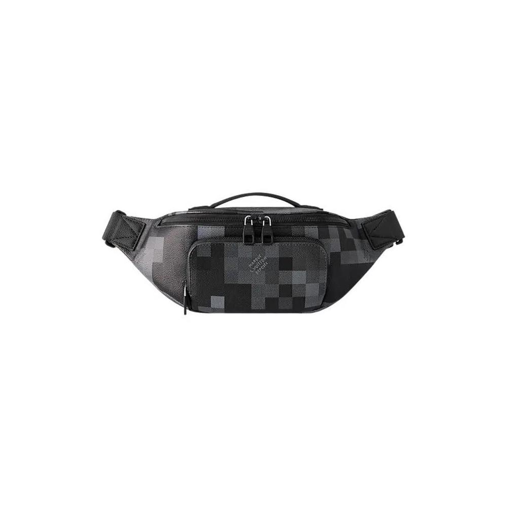 Поясные сумки Louis Vuitton Rush Bumbag 'Black Damoflage Black Canvas' 1