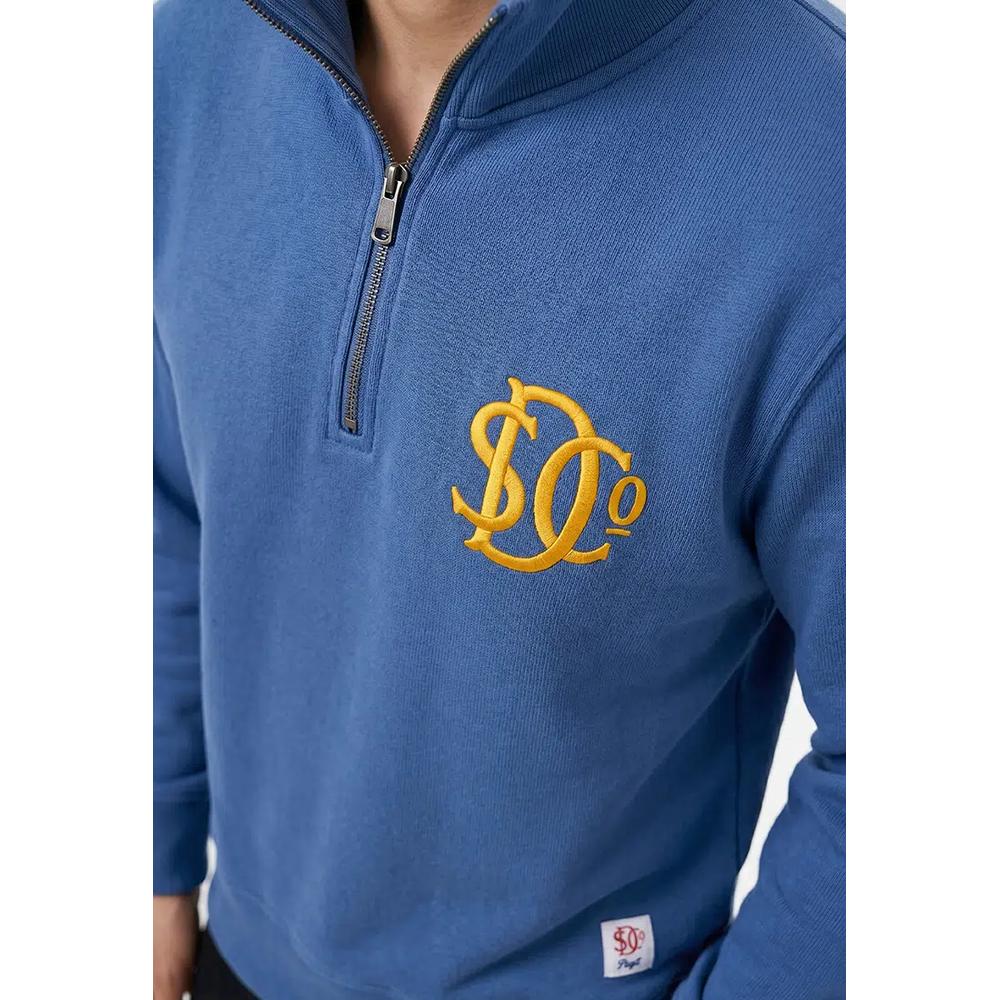 Толстовка-свитшот Sd&Co Neon Half Zip Track 5