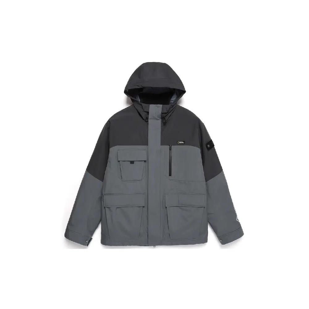 Унисекс 3-в-1 пуховик с цветными блоками GORE-TEX 7
