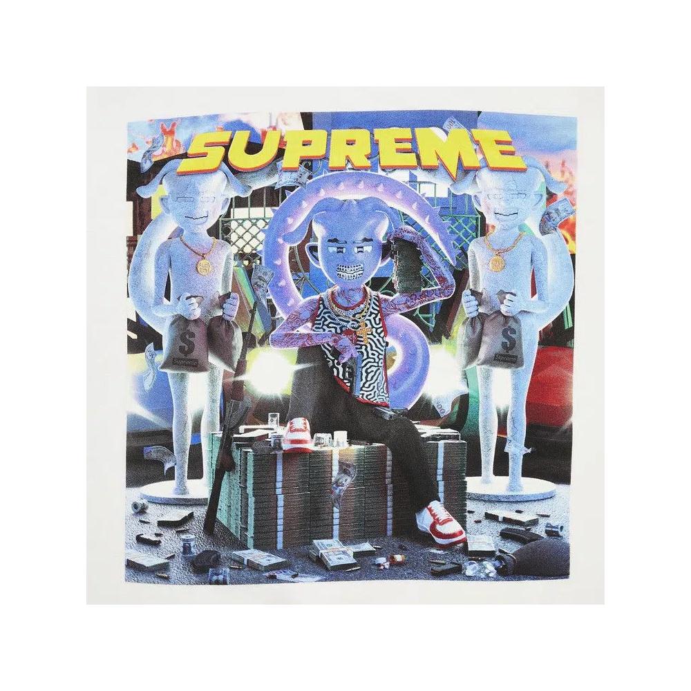 Футболки Supreme Richest Tee 'White' 3