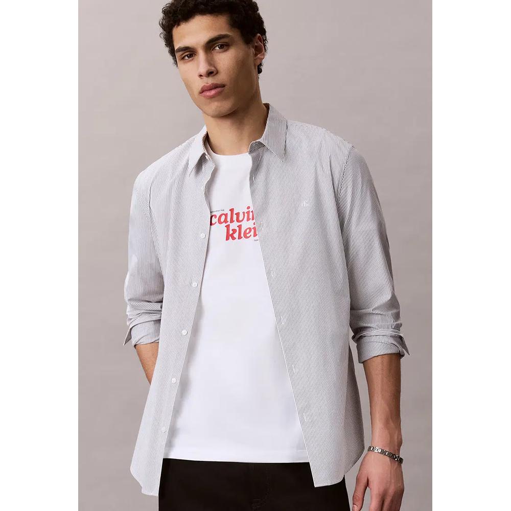 Свободная футболка с логотипом - Calvin Klein Jeans 4