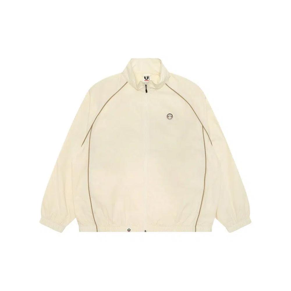 Куртка AAPE Now Moonface Logo Jacket 'Ivory' 1