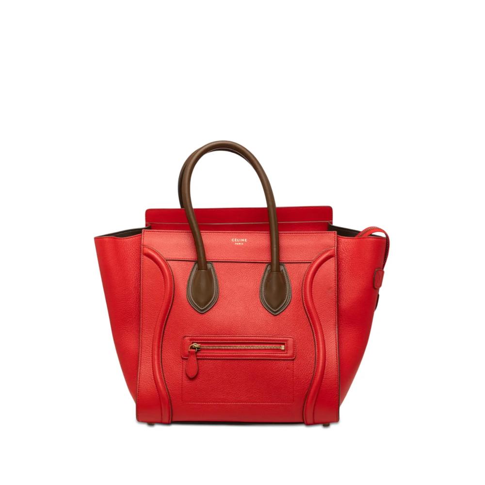 Сумка-тоут Mini Bicolor Leather Luggage (2014 год) 1