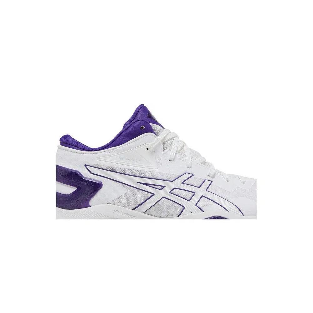 Баскетбольная обувь ASICS Gel Burst 27 'White Gentry Purple' 2