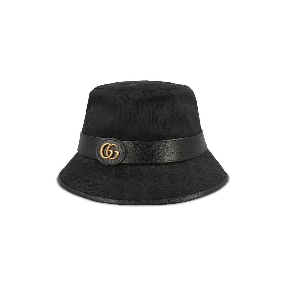 Панамы Gucci Gg Bucket Hat 'Черный черный' 1