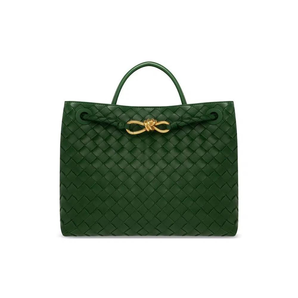 Сумки с ручками Bottega Veneta Medium Andiamo 'Базилик' 1