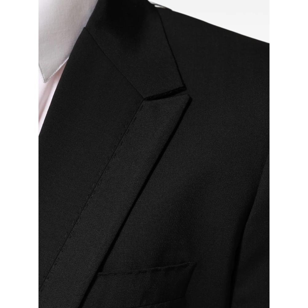 peak-lapels wool blazer 5