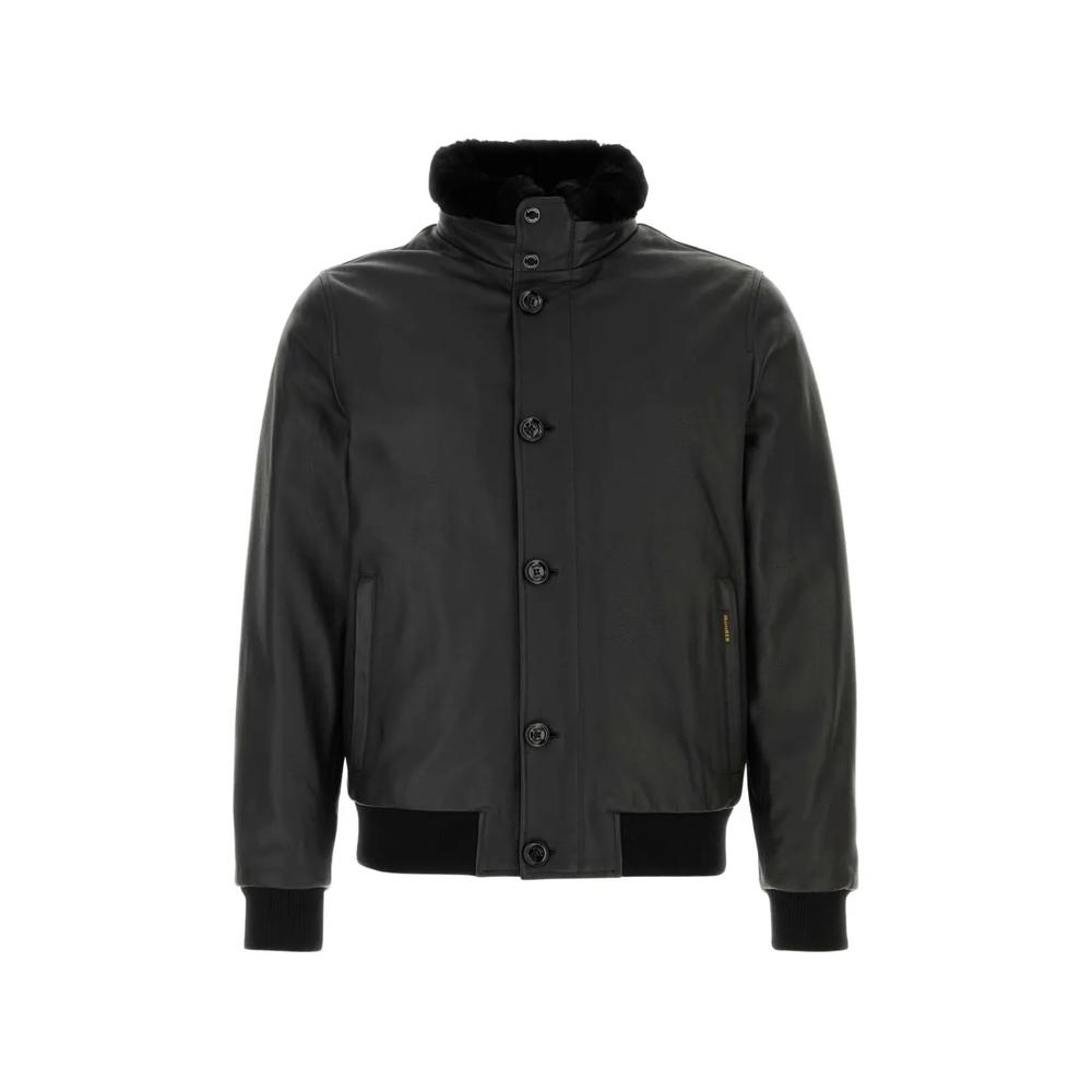 Cleros leather bomber jacket 1