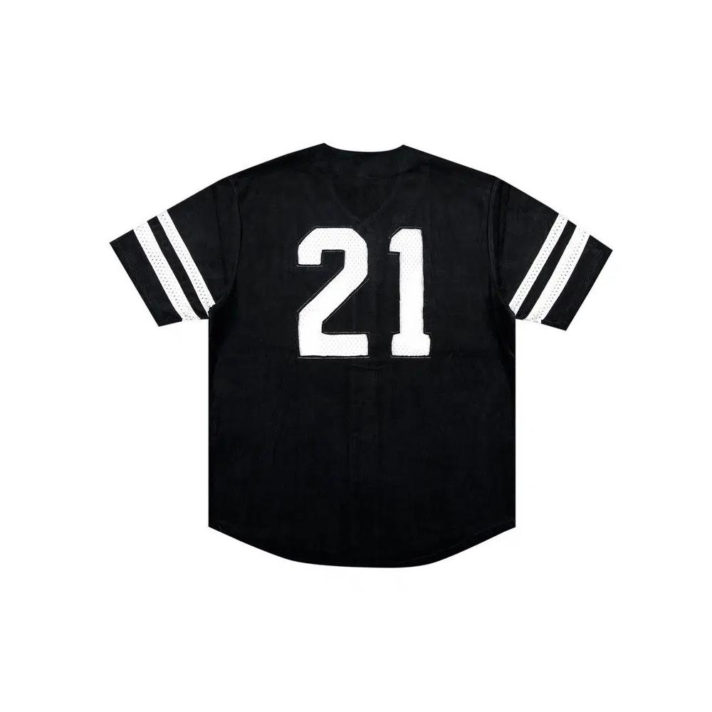 Jerseys Supreme Velour Baseball Jersey 'Черный' 2