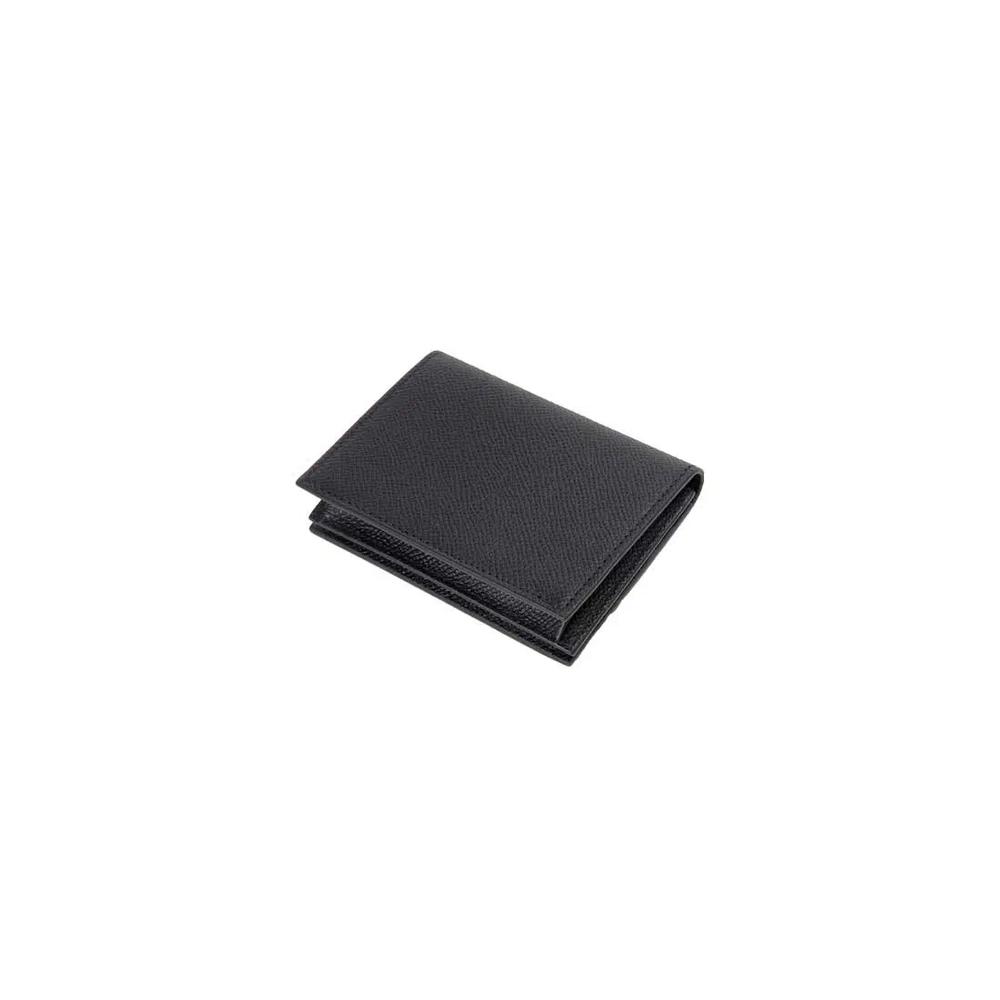 FERRAGAMO Gancini держатель для карт из кожи Nero Black 781793 2