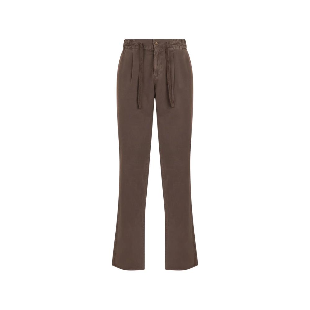 drawstring flared trousers 1