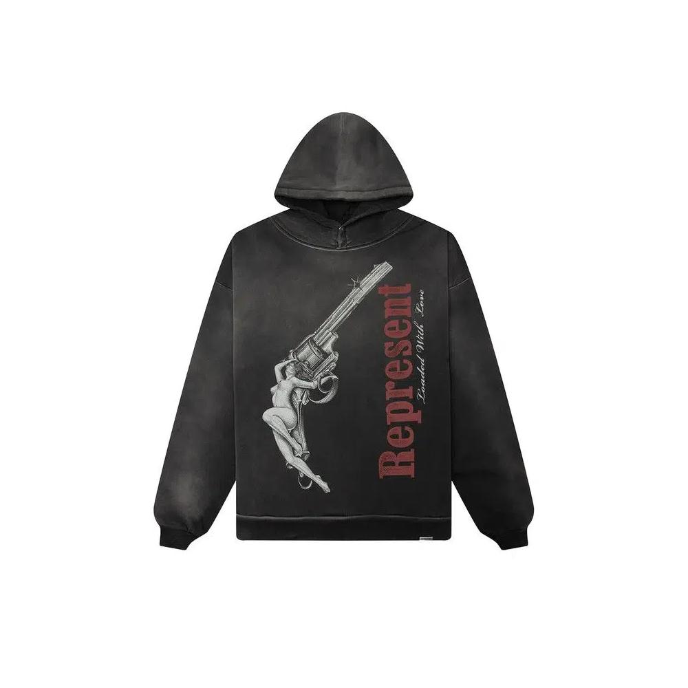 Худи Represent Clo Loaded With Love худи «Stained Black» 1
