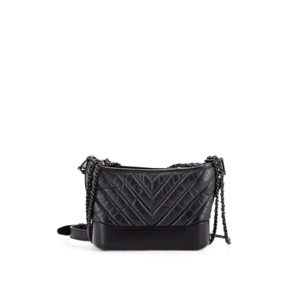 Маленькая сумка So Black Gabrielle Chevron Aged Calfskin 2