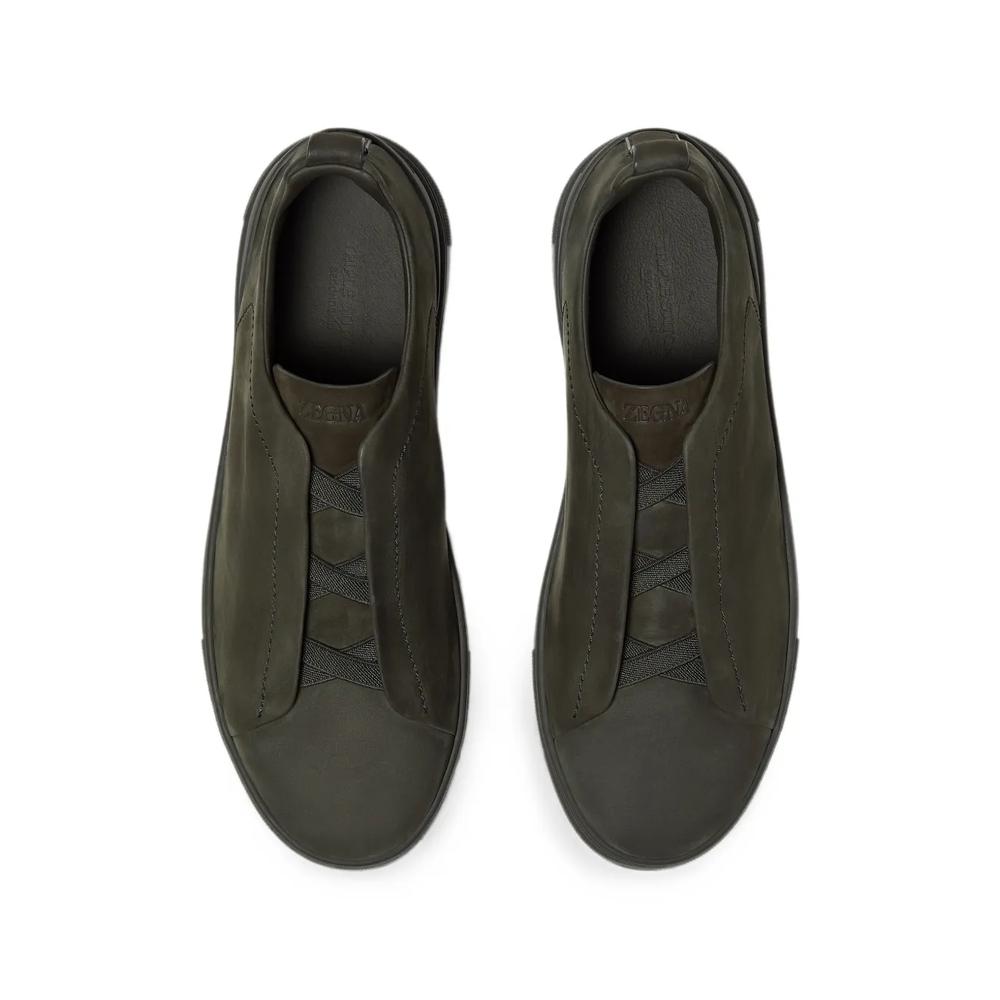 dark olive green Triple Stitch™ SECONDSKIN sneakers 3