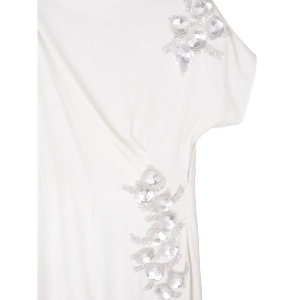 floral-embroidered short-sleeve jumpsuit 5