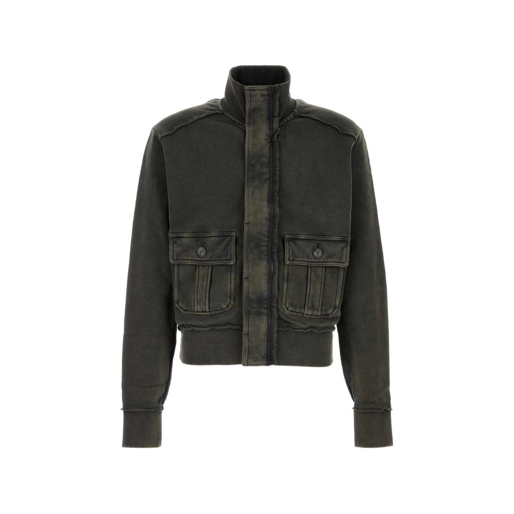 Supply faded-effect zip-up jacket 1