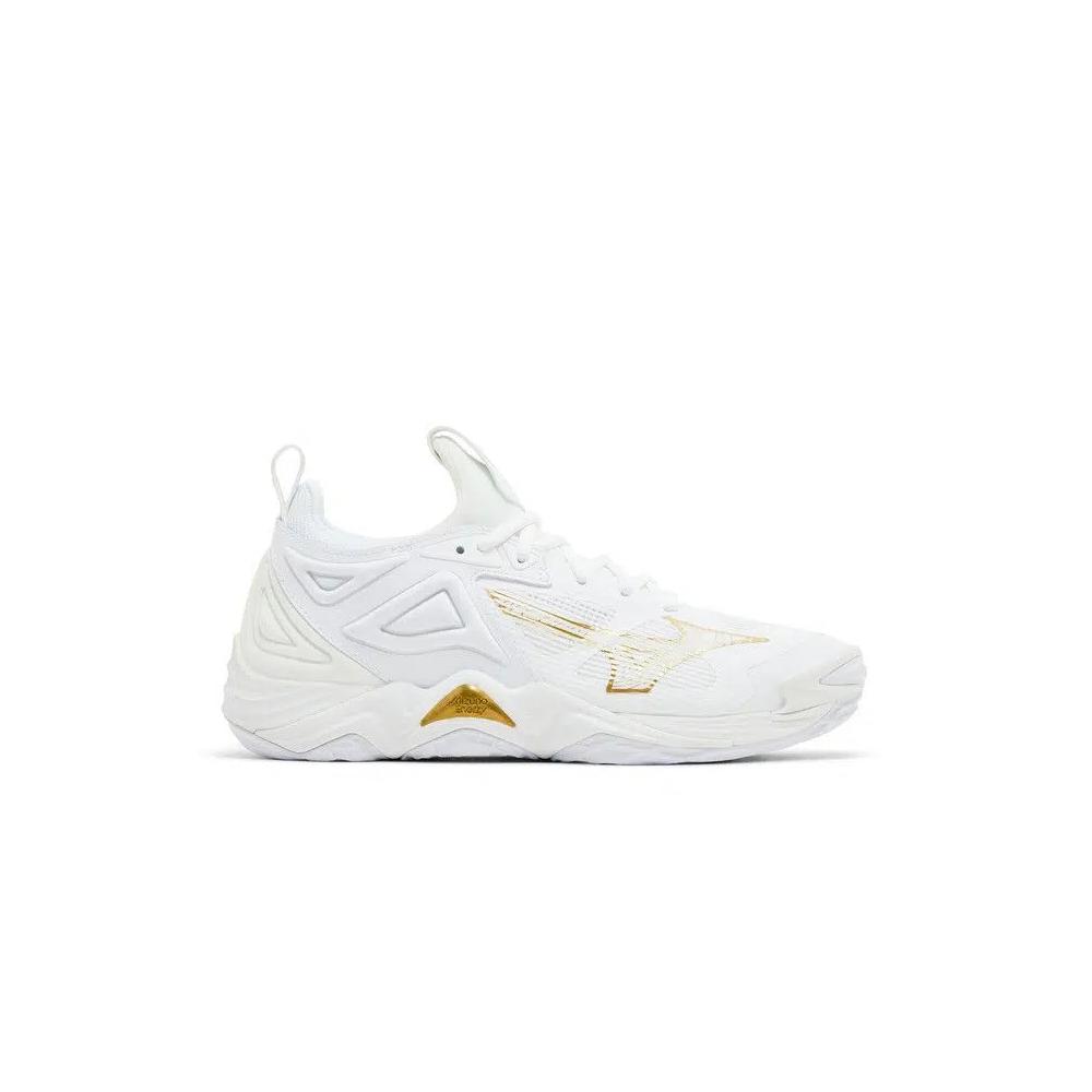 Кроссовки Mizuno Wmns Wave Momentum 3 'White Gold' 1