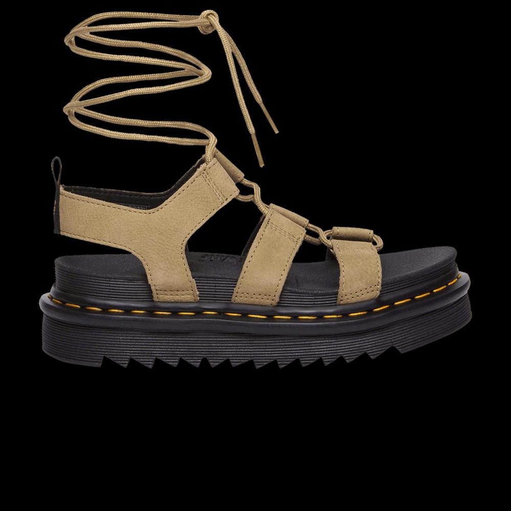 Сандалии Dr. Martens Wmns Nartilla Tumbled Leather Gladiator Sandal 'Саванна Тан' 1