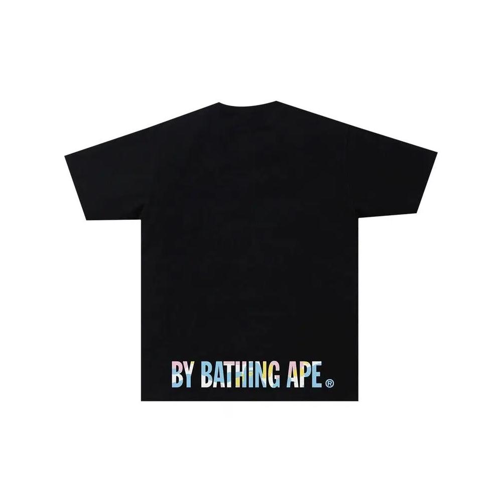 Футболки BAPE New Multi Camo Ape Face Tee 'Black' 2