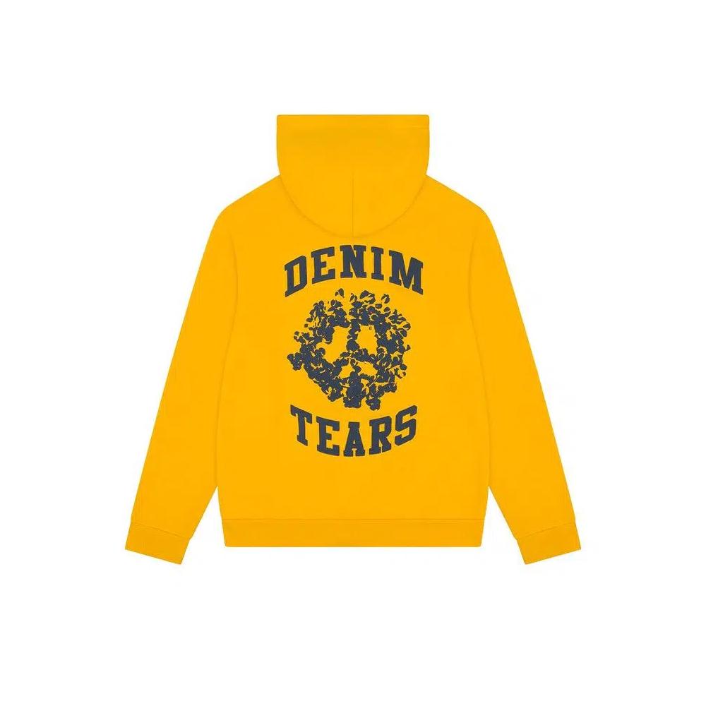 Толстовки на молнии Denim Tears Denim University Zip Hoodie 'Yellow' 2