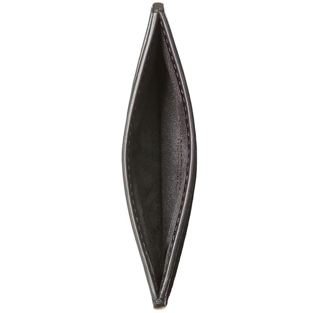 Маленький тонкий держатель для карт Signature Spade Flower - Черный KI371 3