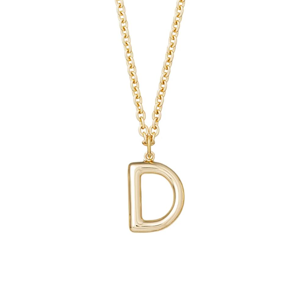 Колье Big Puffy Initial 2