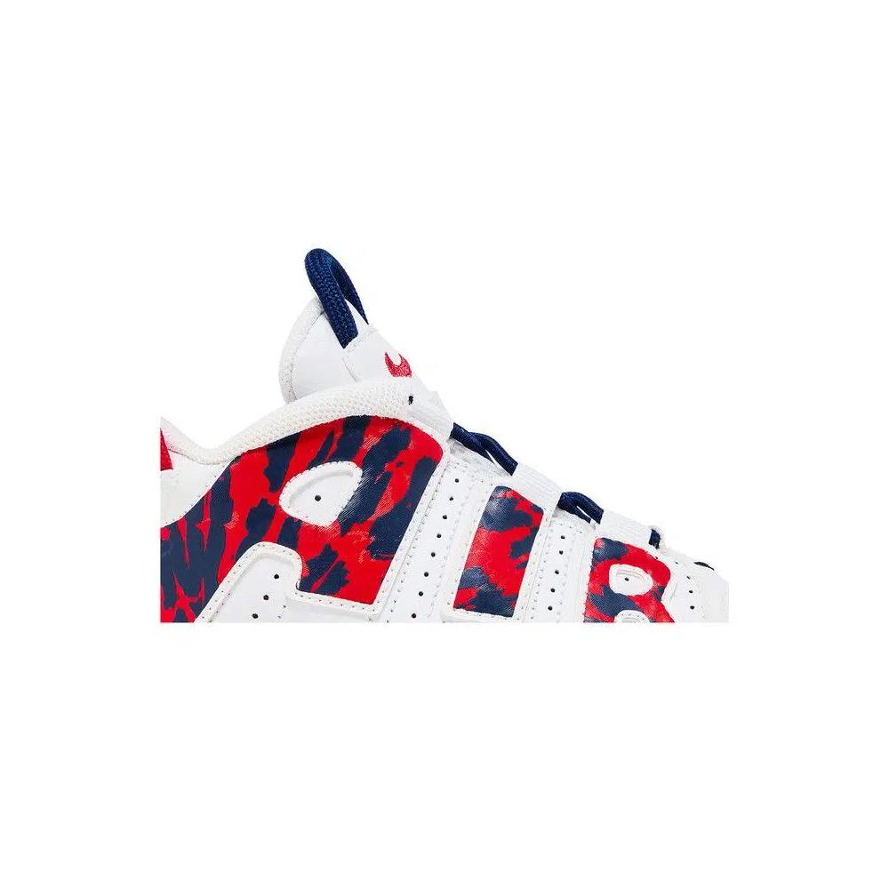 Кроссовки Nike Air More Uptempo TD 'Red Navy Camo' 2