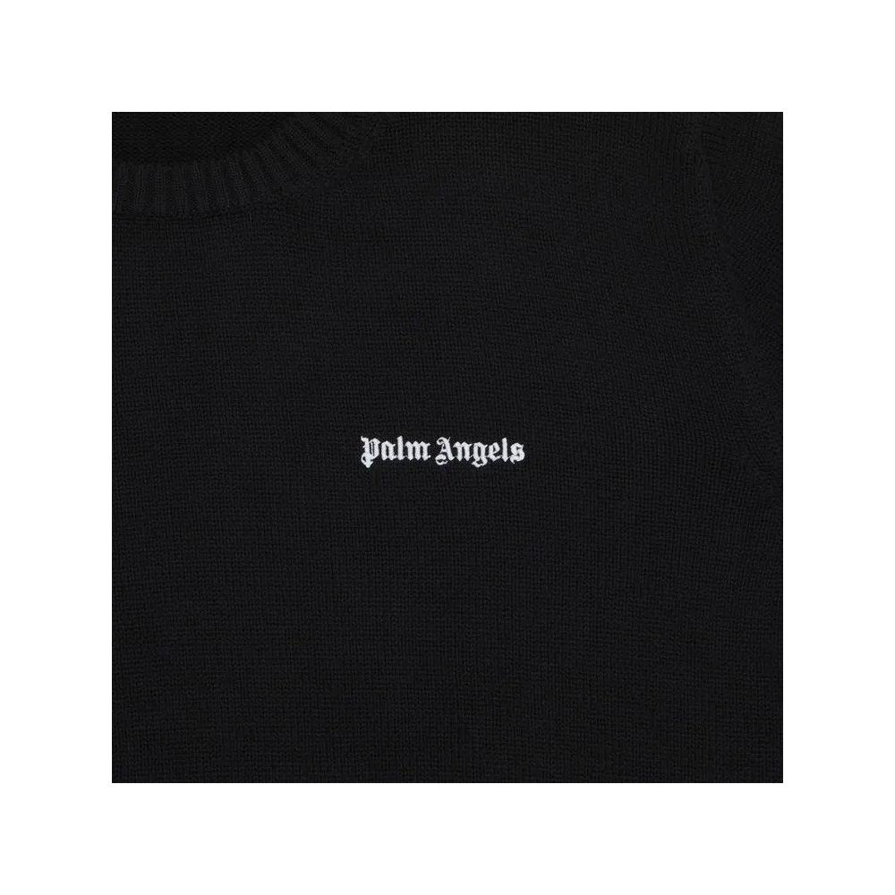 Свитеры Palm Angels Classic Logo Sweater 'Black' 3