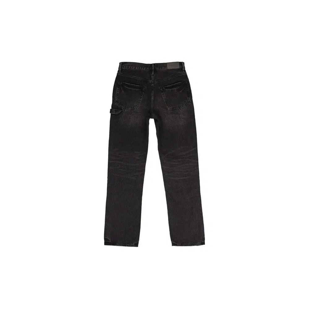 Джинсы PURPLE BRAND Relaxed Carpenter 'Черный' 2
