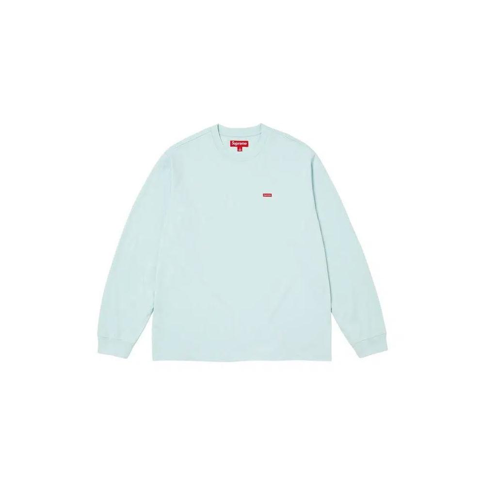 Футболки с длинным рукавом Supreme Small Box Long-Sleeve Tee 'Light Blue' 1
