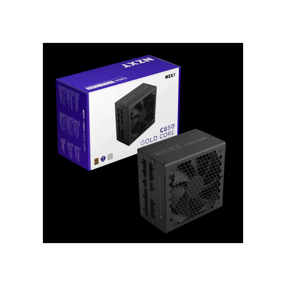 NZXT C850 Gold Core ATX 3.1 850W 80Plus Gold полностью модульный блок питания - черный 2